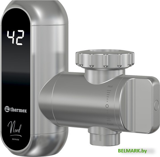 Проточный электрический водонагреватель на кран Thermex Nord 3500 - фото