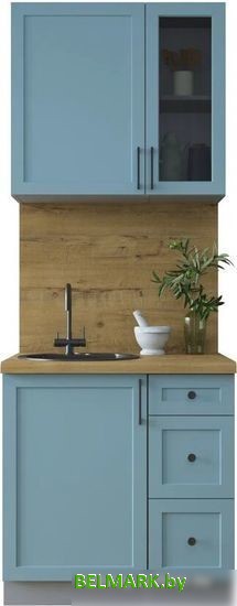 Интерлиния Тренд 0.8А (океан/океан/дуб бунратти) - фото