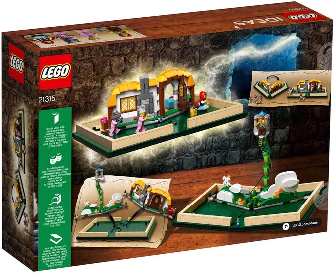 Конструктор LEGO Ideas 21315 Раскрывающаяся книга - фото2