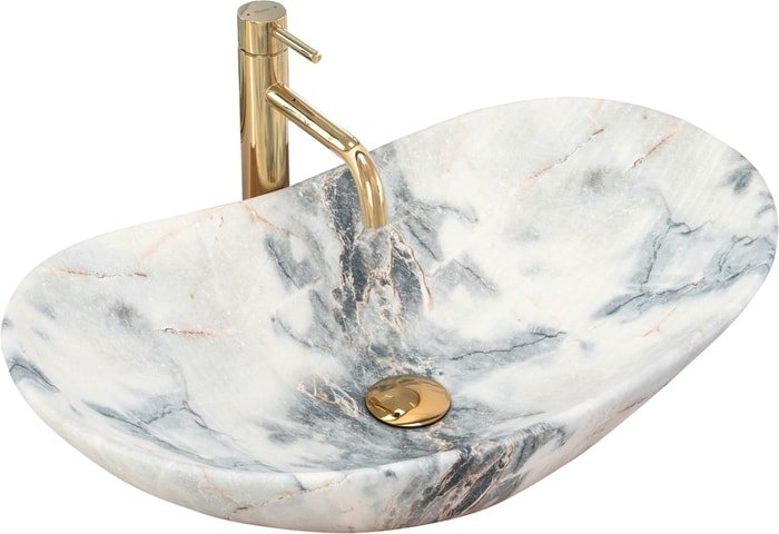 Умывальник Rea Royal (гранит матовый) - фото