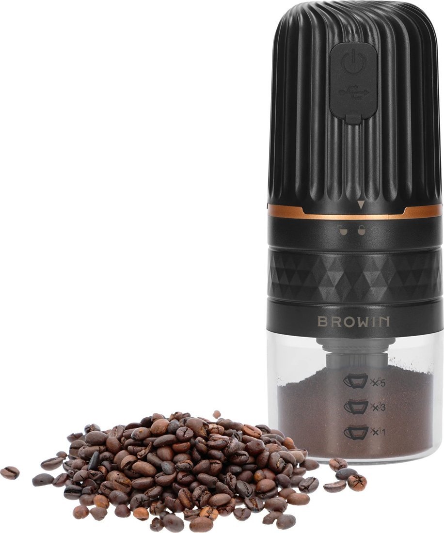 Аккумуляторная кофемолка Browin 320501 - фото2