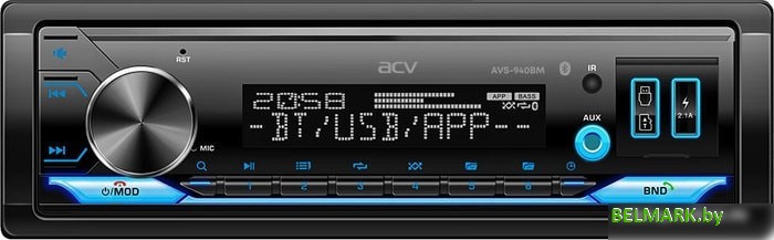 USB-магнитола ACV AVS-940BM - фото
