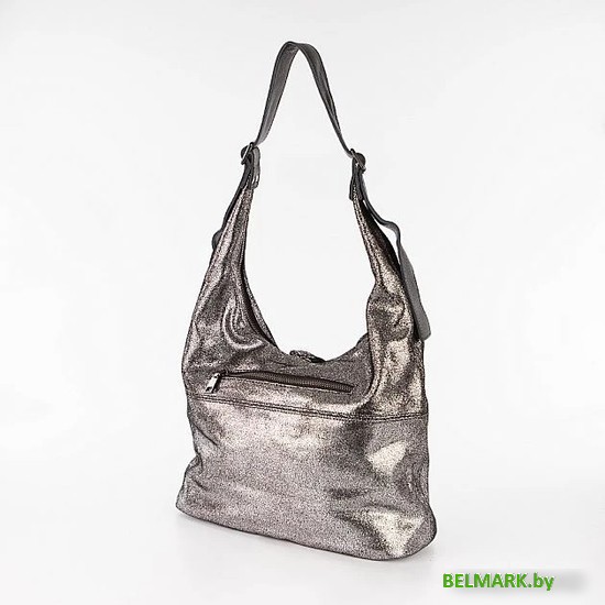 Женская сумка Poshete 857-6356-W009-DSV (серебристый) - фото2
