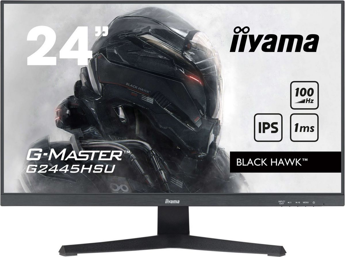 Игровой монитор Iiyama G-Master Black Hawk G2445HSU-B2 - фото