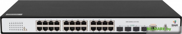 Управляемый коммутатор 2-го уровня SNR SNR-S2989G-24TX-POE - фото