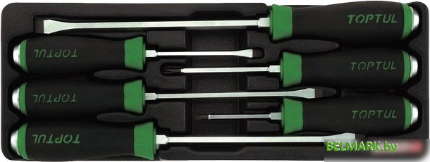 Набор отверток Toptul GAAT0601 6 предметов - фото
