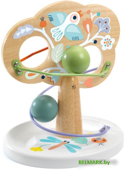 Развивающая игрушка Djeco Кугельбан Дерево пастель 06122 - фото
