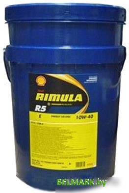 Моторное масло Shell Rimula R5 E 10W-40 20л - фото