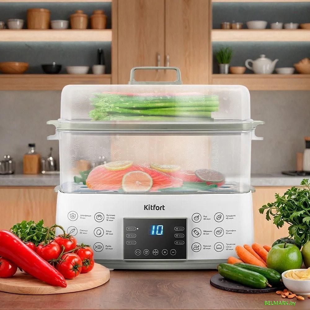 Пароварка Kitfort KT-6431 - фото2