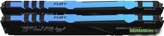 Оперативная память Kingston FURY Beast RGB 2x16ГБ DDR4 3600МГц KF436C18BB2AK2/32 - фото2
