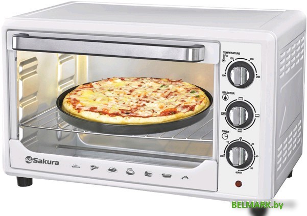 Мини-печь Sakura SA-7001WP - фото