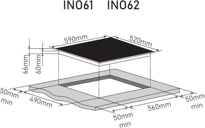 Варочная панель ZorG INO62 white - фото2