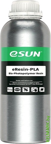 eSUN eResin-PLA 500 мл (для LCD принтеров, оранжевый) - фото
