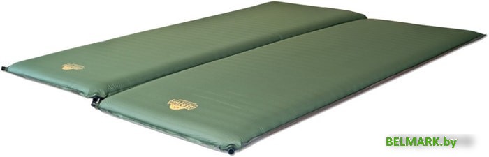 Туристический коврик AlexikA Double Comfort (зеленый) 9354.7591 - фото