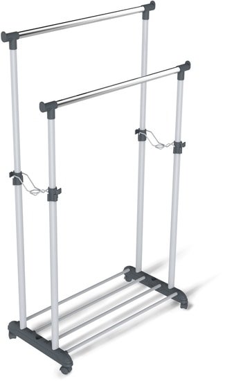 Стойка для одежды Sheffilton CH-4149 889098 (темно-серый/светло-серый/хром) - фото2