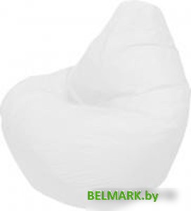 Кресло-мешок Flagman Груша Мега Г3.1-00 (белый) - фото