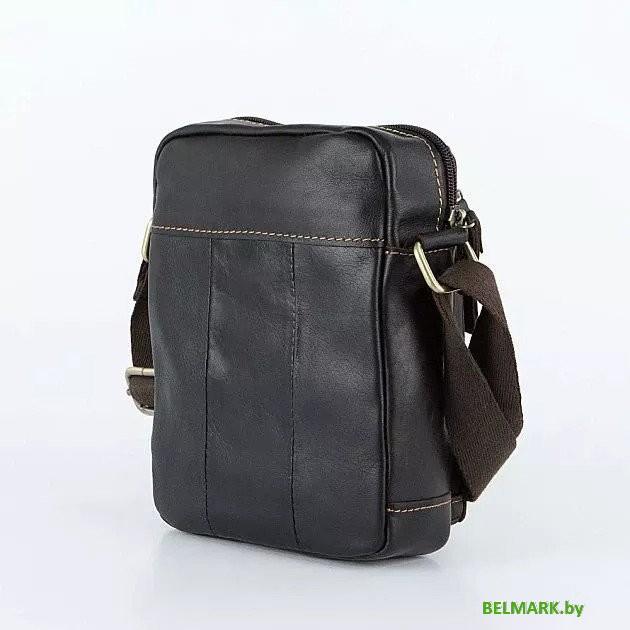 Мужская сумка Poshete 196-9024-DBW (коричневый) - фото2