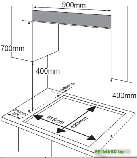 Варочная панель Akpo PGA 905 WGC-T BL - фото2
