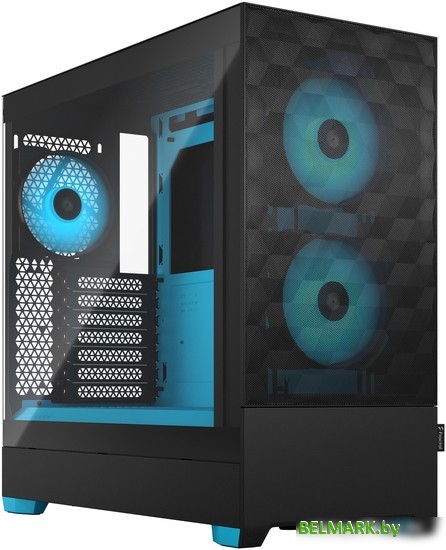 Корпус Fractal Design Pop Air RGB Cyan Core TG Clear Tint FD-C-POR1A-02 - фото