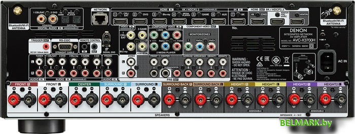 AV ресивер Denon AVC-X3700H - фото2