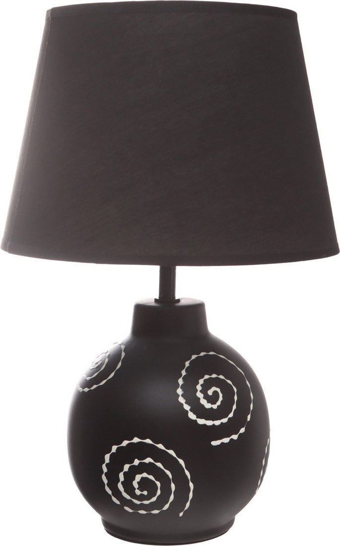 Настольная лампа Risalux Луиза 10689382 (черный/белый) - фото