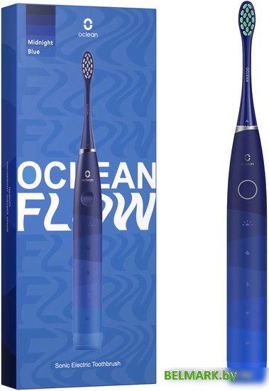Электрическая зубная щетка Oclean Flow Sonic Electric Toothbrush (синий) - фото