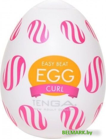 Виброяйцо Tenga Egg Wonder Curl яйцо EGG-W05 - фото