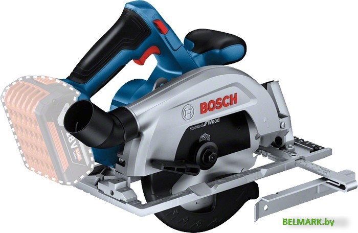 Дисковая (циркулярная) пила Bosch GKS 185-LI Professional 06016C1223 (с 1-м АКБ) - фото2