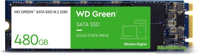SSD WD WD Green 480GB WDS480G3G0B - фото
