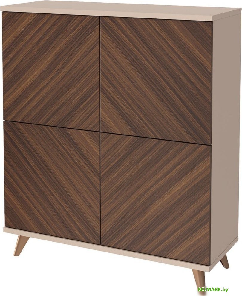Комоды, тумбы Stolline Хармони 468.02 (бежевый/древесный) - фото