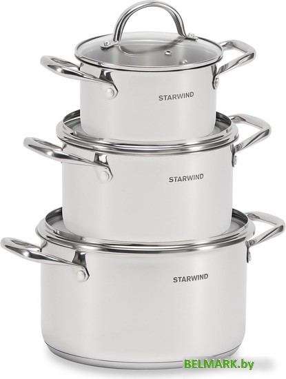 Набор кастрюль StarWind Chef Compact SW-CH1006 - фото2