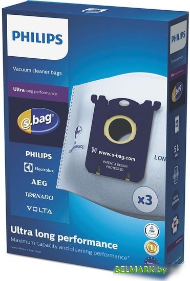 Комплект одноразовых мешков Philips FC8027/01 S-bag - фото2