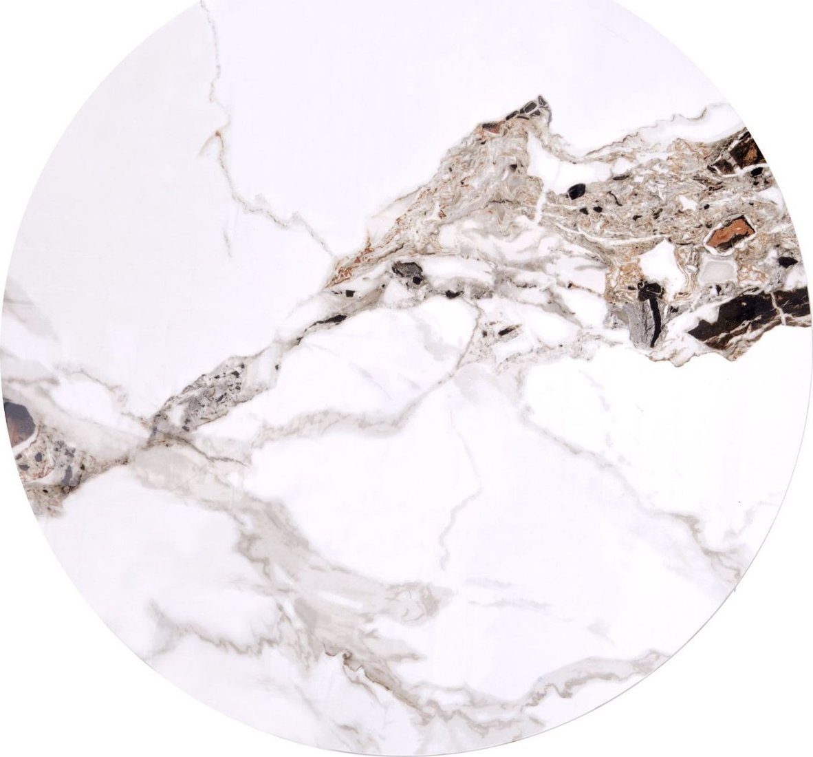 Журнальный столик Halmar Carina s (бежевый мрамор/орех) - фото2