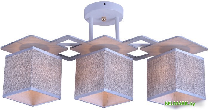 Люстра средней высоты Mirastyle MH-10096/3 WH+GR - фото