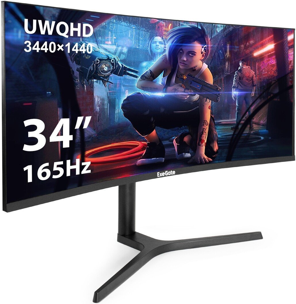 Игровой монитор ExeGate Combat EC3407TA EX299467RUS - фото