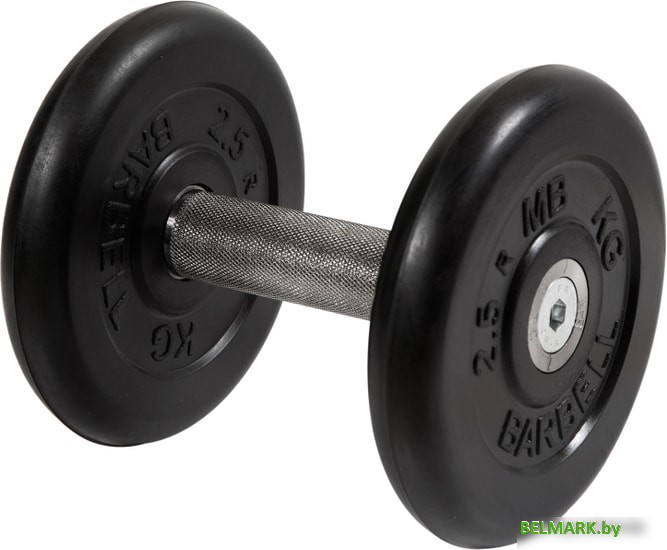 Гантели MB Barbell Профи 6 кг (вращающаяся ручка) - фото