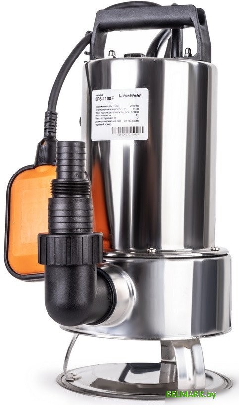 Дренажный насос FoxWeld FoxAqua DPS-1100F - фото