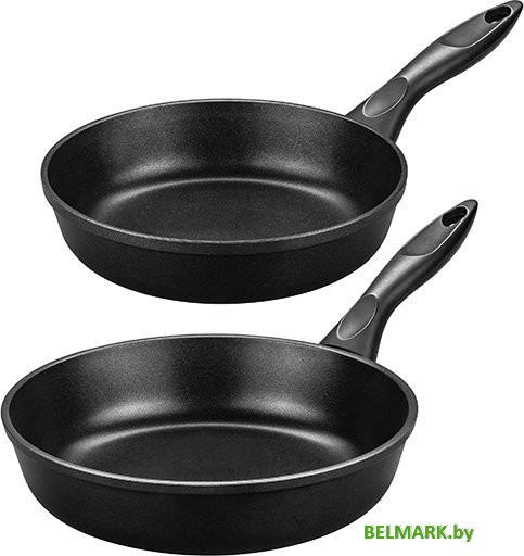 Сковорода Elan Gallery Гармония вкуса 120289+2 (черный оникс) - фото2