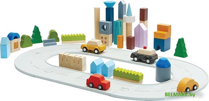 Конструктор/игрушка-конструктор Plan Toys Город 6292 - фото2