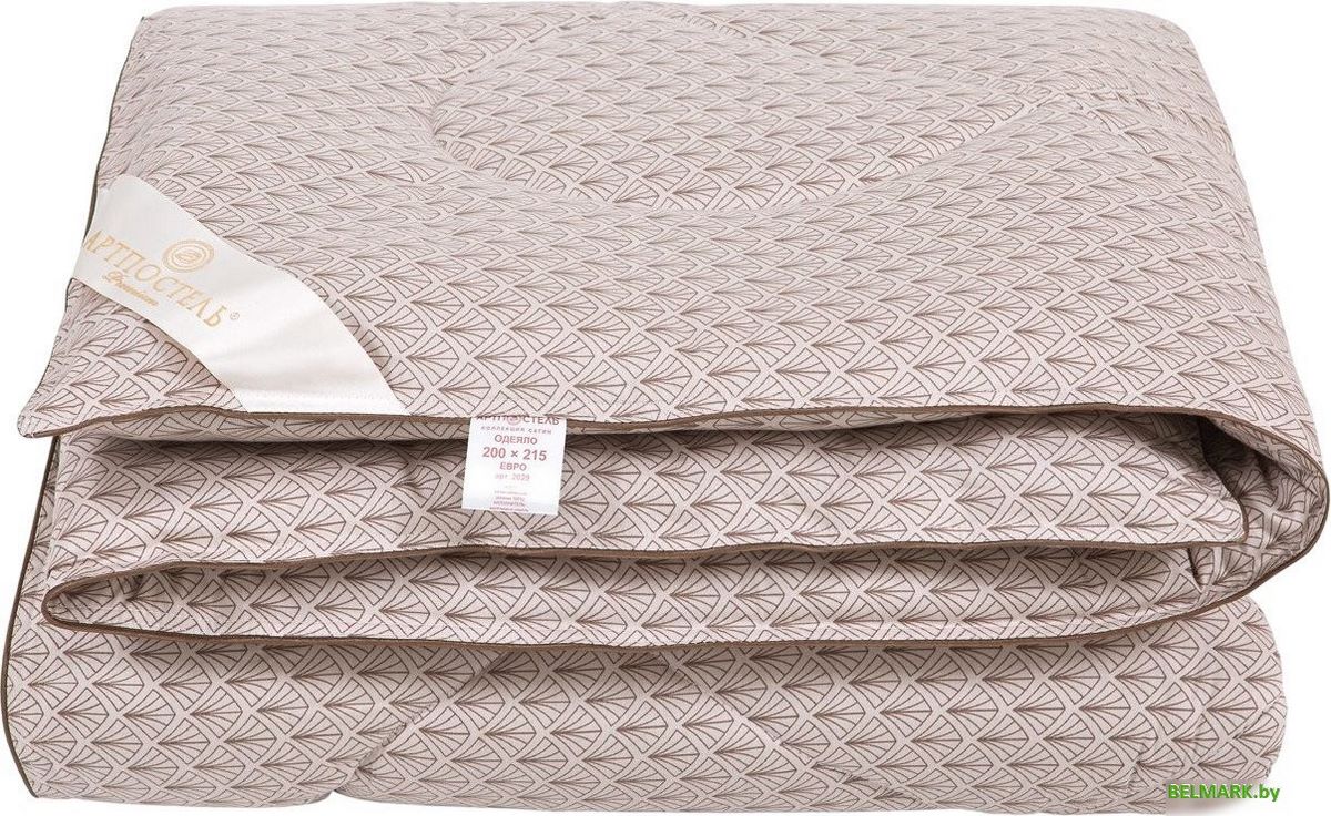 Одеяло АртПостель Верблюжья шерсть Евро 2129 200x215 - фото