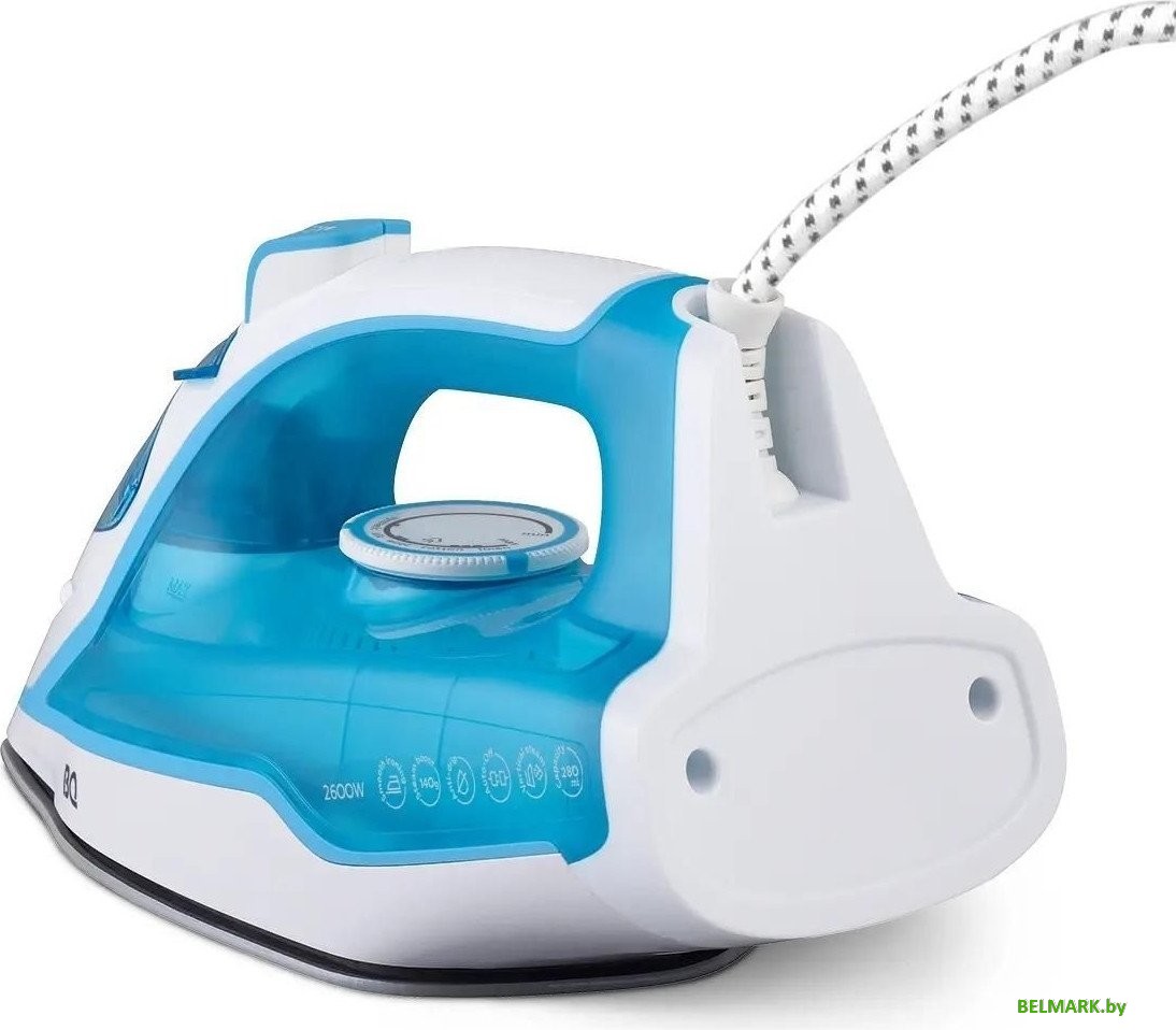 Утюг BQ SI1001 (белый/голубой) - фото2
