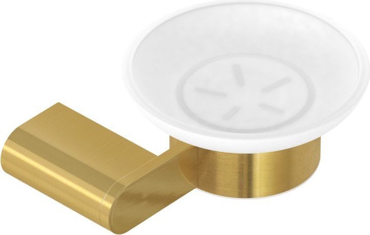 Мыльница Cezares STYLUS-SODS-BORO (брашированное золото) - фото