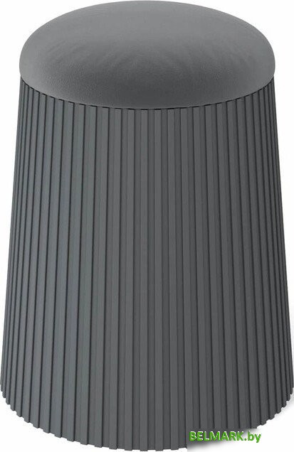 Пуфик Sheffilton SHT-B23 (темно серый /угольно серый) - фото