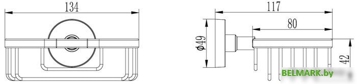 Мыльница Ledeme L1702-1 - фото2