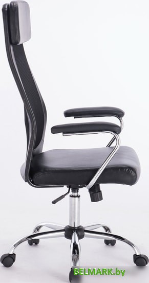Кресло Brabix Flight EX-540 (кожзам, черный) - фото2