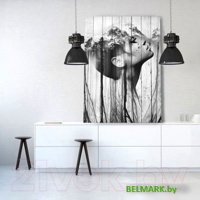 Картина White Wood B112-V-084-135-6.1 135x84 см - фото