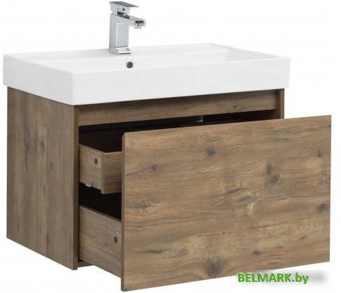 Aquanet Тумба под умывальник Nova Lite 75 00249514 (дуб рустикальный) - фото2