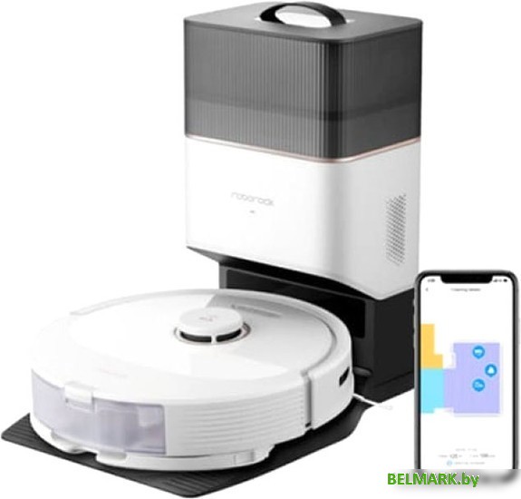 Робот-пылесос Roborock Q8 Max Plus (с русской озвучкой, белый) - фото