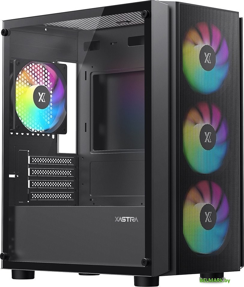 Корпус XASTRA A402M 4ARGB (черный) - фото2