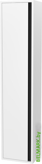 ЗОВ Шкаф-пенал Парма 150 PP150LWP0MWMC1B (белый матовый) - фото